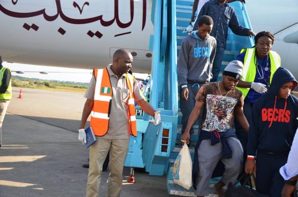 FG receives 198 Nigerian returnees illegally residing in Saudi Arabia