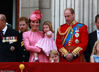Kate Middleton and daughter make the headline in beautiful pink ensemble.