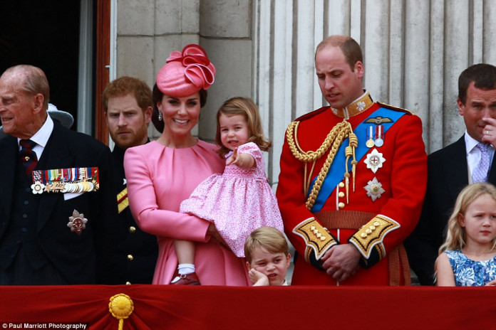 Kate Middleton and daughter make the headline in beautiful pink ensemble.