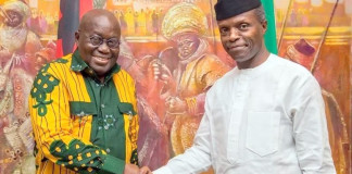 Osinbajo receives Ghanaian President, Nana Akufo-Addo