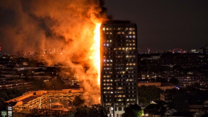 58 feared dead in London tower fire –Police