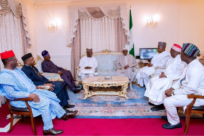 President Buhari in good health, declare governors