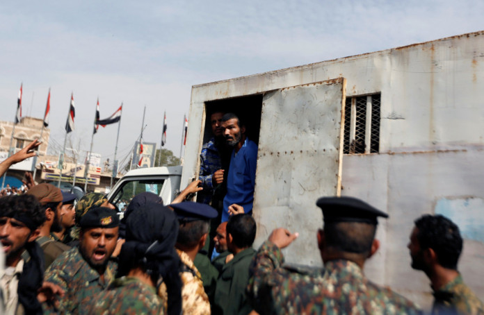 A man convicted of raping and murdering a three-year-old girl was executed in the Yemeni capital Sanaa on Monday in front of hundreds of onlookers, A man convicted of raping and murdering a three-year-old girl was executed in the Yemeni capital Sanaa on Monday in front of hundreds of onlookers,