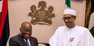 Buhari hosts Ghanaian President in Aso Rock