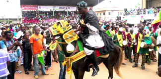Woman gives birth to baby girl at Ojude-Oba festival
