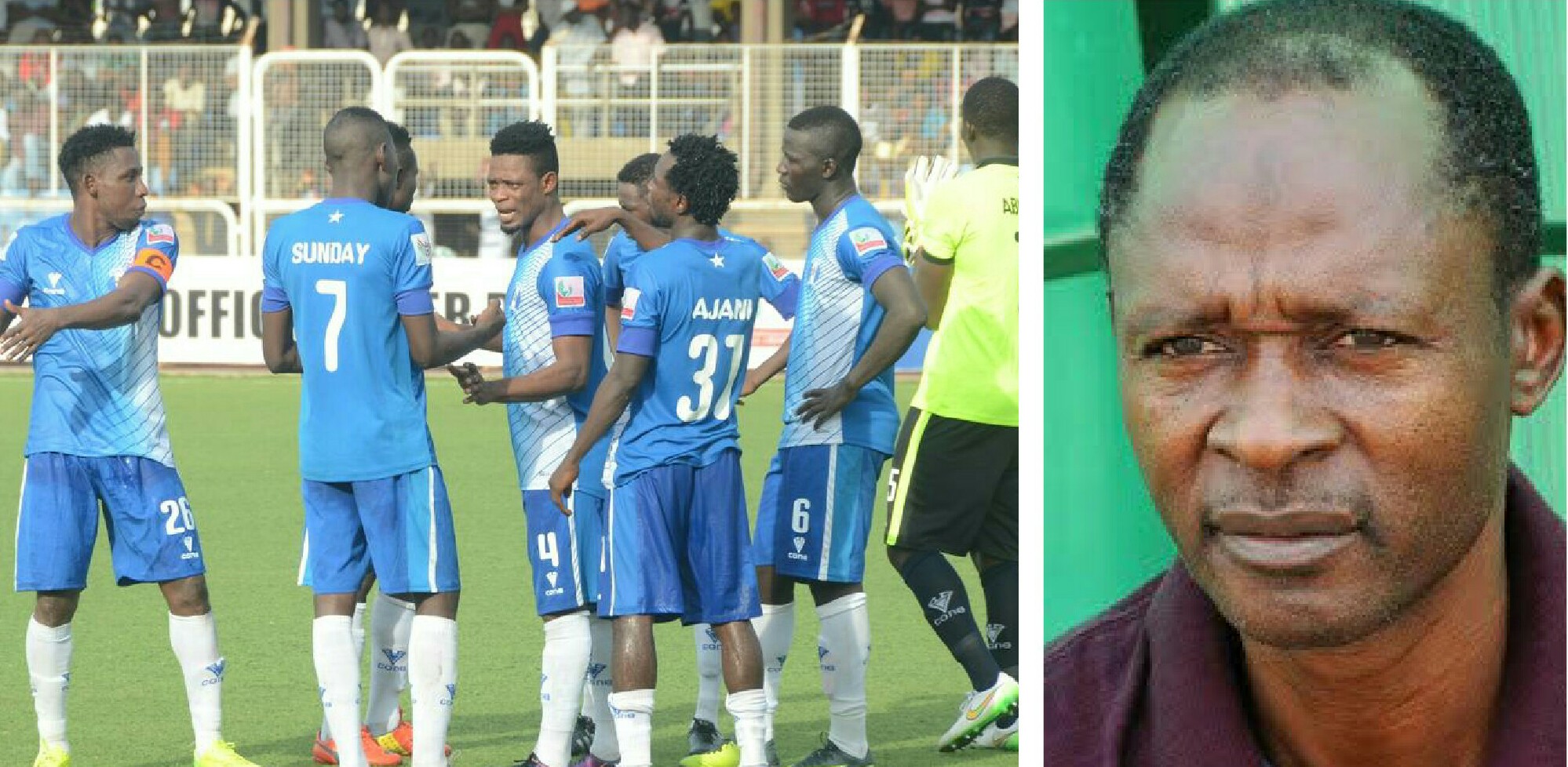 3SC sack Coach Amoo