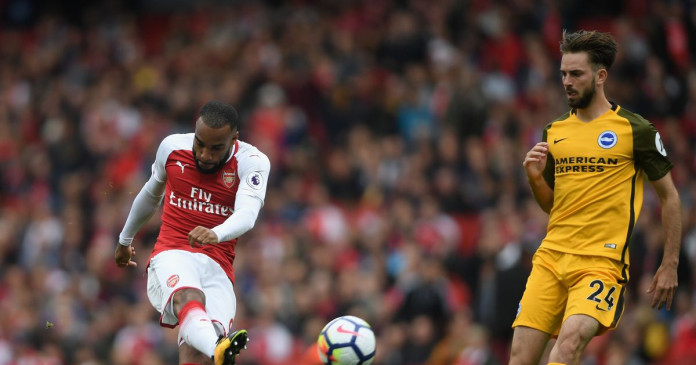 Arsenal-v-Brighton-and-Hove-Albion-Premier-League Arsenal against Brighton and Hove Albion Sunday afternoon