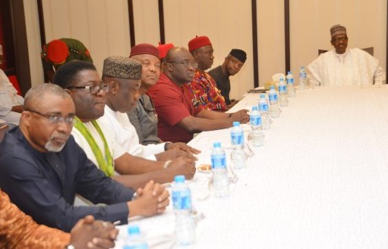 South East leaders meet Buhari