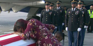 Trump told army widow her husband knew 'what he signed up for,' congresswoman