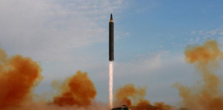 North Korea hits own city with missile