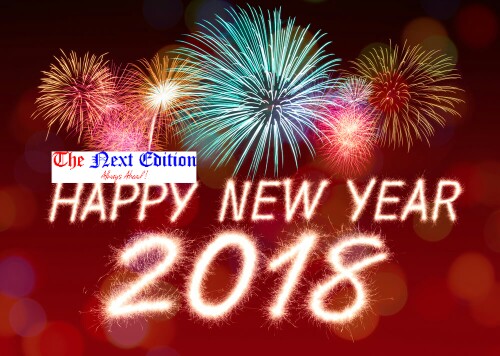 2018: The Next Edition wishes our numerous readers, Happy New Year!