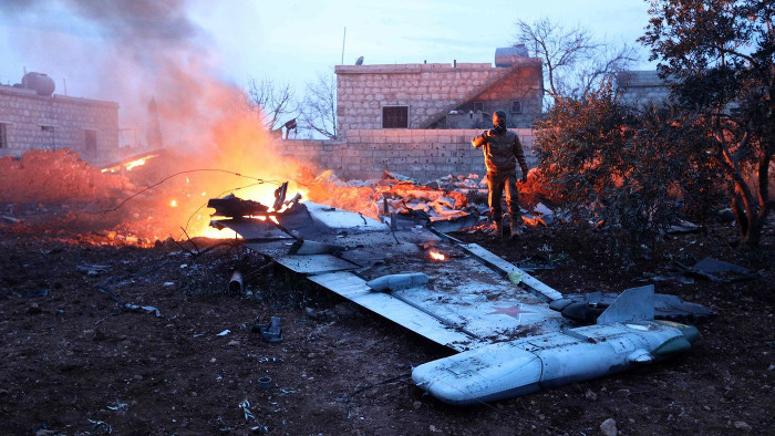 Syrian rebels shoot down Russian plane