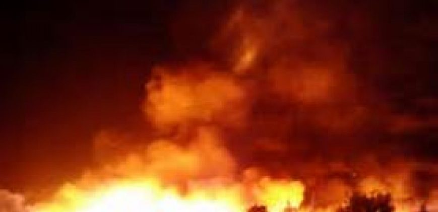 Fire razes Plateau ultra-modern IDPs camp