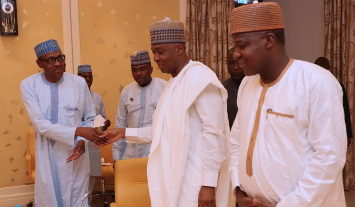 Budget: What Buhari told Saraki, Dogara, others