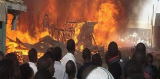 Mysterious fire destroys Borno’s IDP camp
