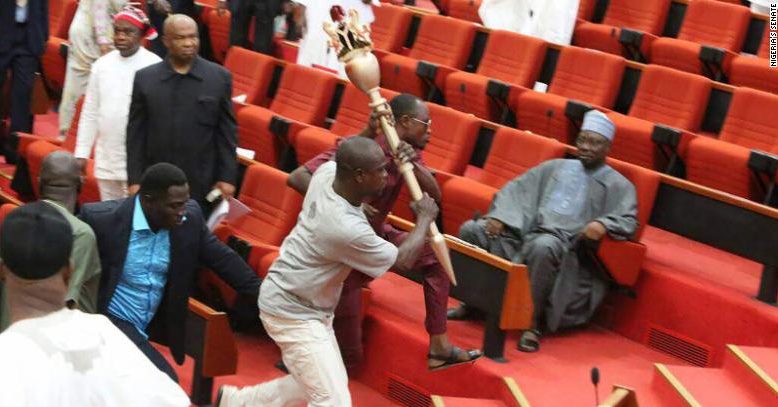 Mace snatching: Violation beyond the ordinary
