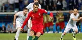 Ronaldo scores hat trick, Portugal draws 3-3 with Spain