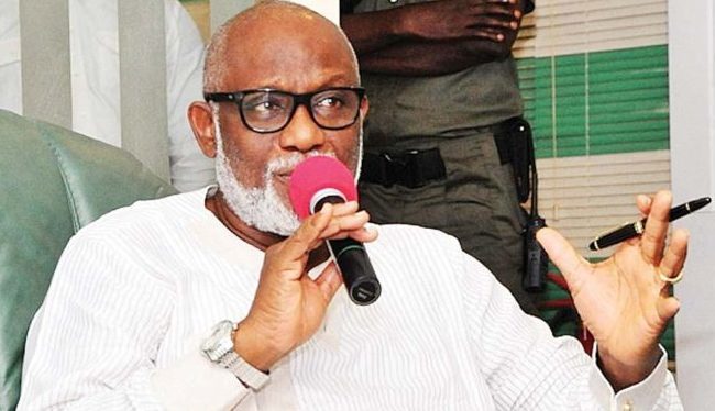Oshiomhole, incompetent, unfit to chair APC – Akeredolu
