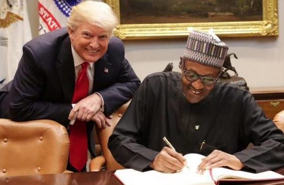 President Trump Mocks Buhari, Calls Nigerian President Lifeless