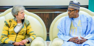 What Buhari told British Prime Minster May