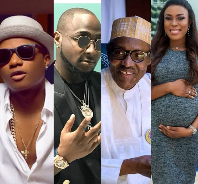 Google top people Google: Wizkid, Davido, Linda Ikeji, Buhari, others top Google search list