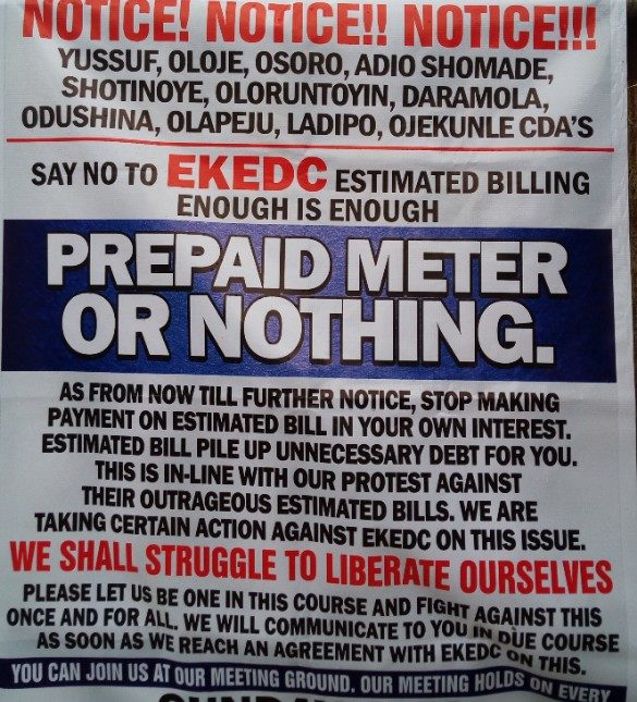 SPECIAL FEATURES: Estimated Billing: How Communities in Lagos Battle Eko Distribution Plc
