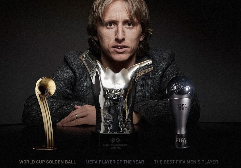 Luka Modric beats Cristiano Ronaldo and Mo Salah to win FIFA men's player of the year Award
