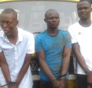 One chance: Suspected robber jumps into lagoon