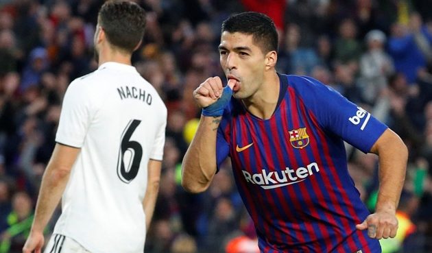 Barca whips Real Madrid as ruthless Suarez sticks knife into Lopetegui