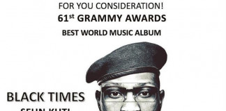 Seun Kuti gets nominated for Grammy