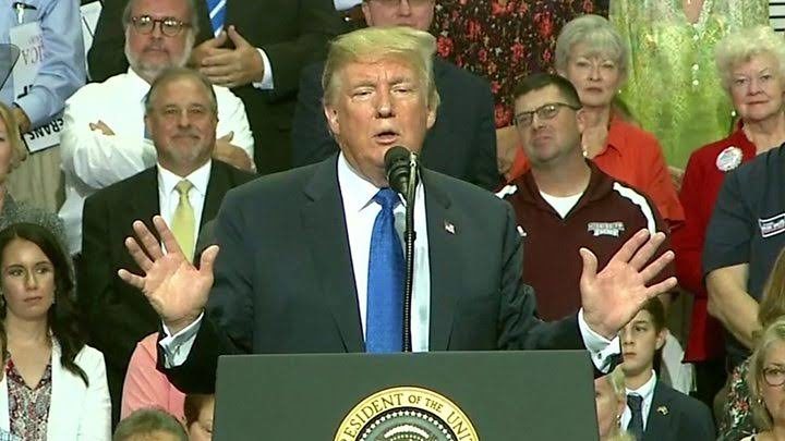 Republicans deplore Trump mocking Brett Kavanaugh accuser