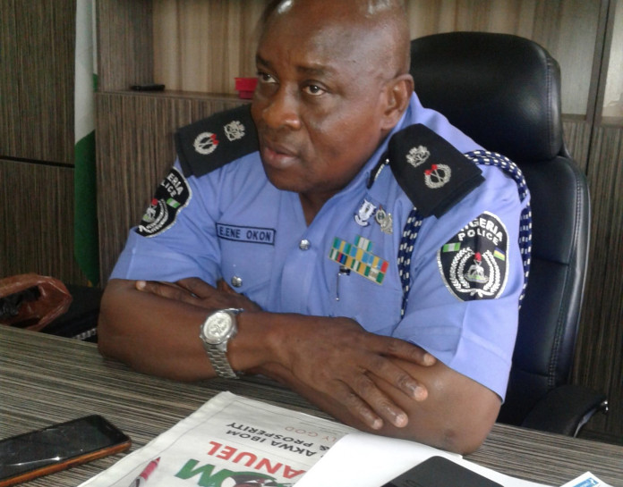 Benue State Commissioner of Police, CP Ene Okon Benue Police Parade Car Robbery Syndicate, Suspected Arms Manufacturer