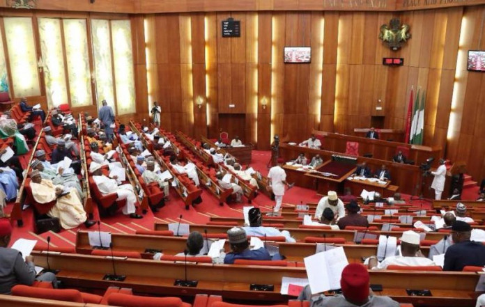 rowdy session of Nigerian-Senate Senate calls off recess, reconvenes on Tuesday over suspended CJN Onnoghen