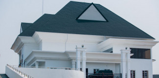 Super Eagles player, Emmanuel Emenike Launches His Mansion With An Overhead Bridge