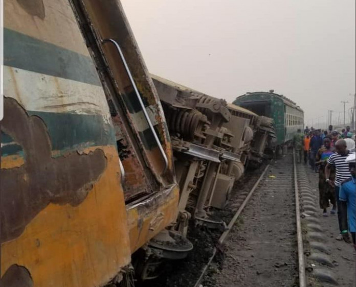 Many Trapped As Train Derails In Lagos Next Edition