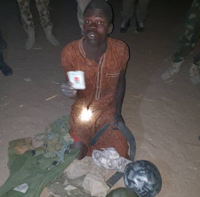 arrest Boko Haram terrorist Troops arrest wanted Boko Haram terrorist