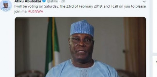 Come Out and Vote on Saturday, Atiku Urges Nigerians