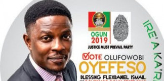 Ogun 2019: 34-year-old governorship candidate tasks electorate on voting