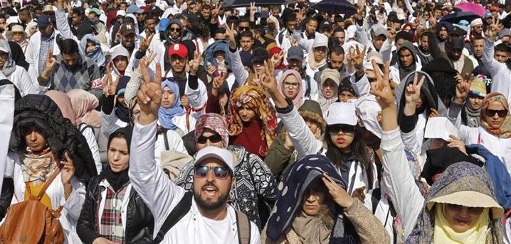 Thousands of Moroccan Teachers Protest over Pay Terms