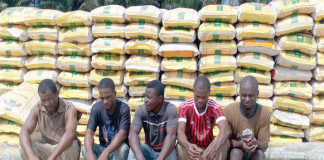 Navy Arrests 6 Suspected Smugglers, Seizes 416 Bags of Rice in A’Ibom