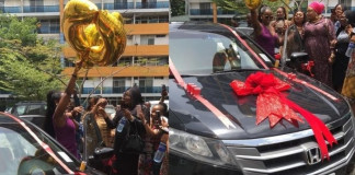 Ex-BBNaija contestant, BamBam Receives Brand New Car as Birthday Gift From Fans