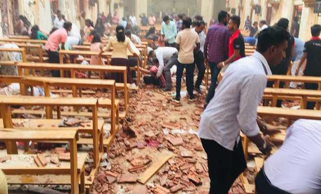 50 Killed as Bombs Go off in Churches, Hotels