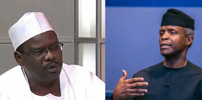 Ndume tells Osinbajo I won’t step down TNE NASS Leadership: Ndume Meets with Vice-President Osinbajo Behind Closed Doors