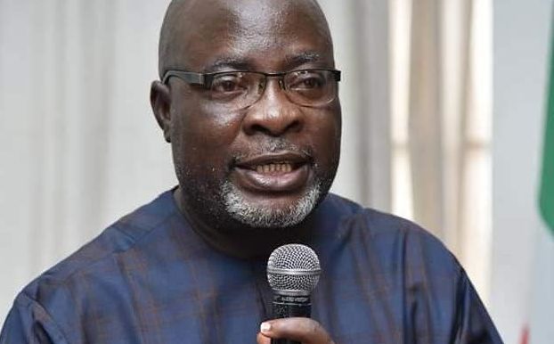 Ologbondiyan PDP TNE PDP Condemns Buhari Joke on IG Weight Loss