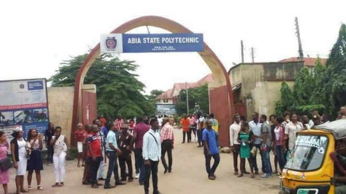 Abia Poly Gate TNE Abia Poly Begins Publication of Results Online
