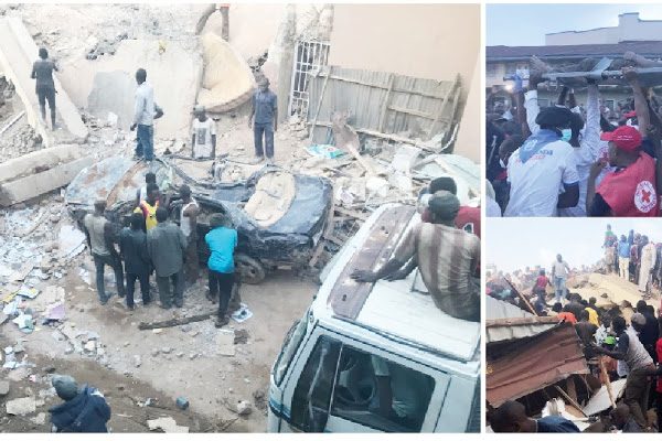 Jos Building Collapse: Owner, 2 Wives Die as Death Toll Rises to 12