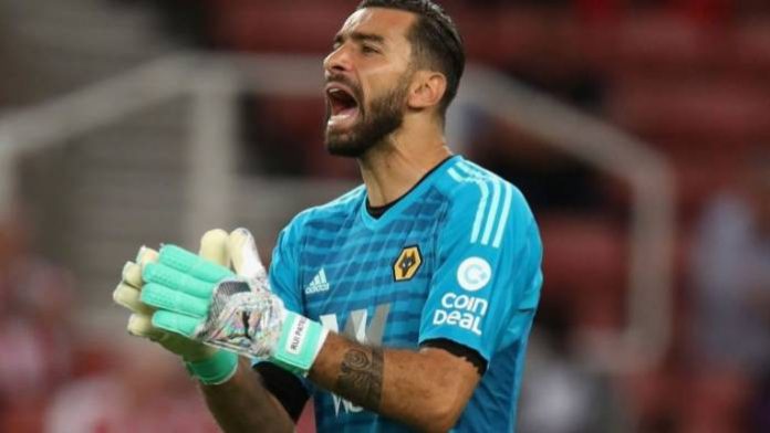 Rui Patricio Wolverhampton Wanderers goalkeeper TNE Patricio Saves 3 Penalty Kicks to Deny Manchester City Asia Trophy Win