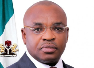 Gov. Udom Swears in New EXCO, Charges Them on Integrity