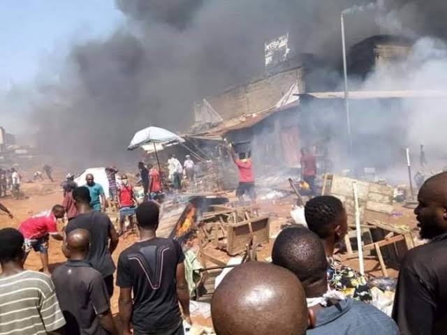 Onitsha Petrol Tanker Explosion: Police Confirm Woman, Child dead