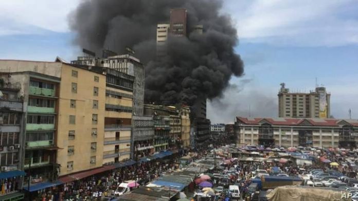Balogun market Balogun Fire: Lagos Govt. Begins Enumeration Of Affected Traders